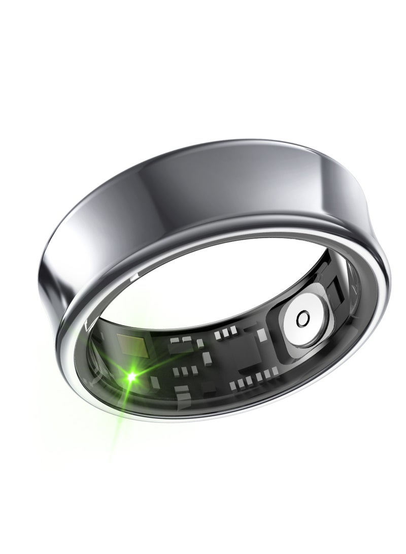 general Smart Ring SR05 for Heart Rate BlodOxygen Sleep Monitoring all Weather Motion Calculation 24-hour Health Monitoring Protect Your Health Grey No.19 - Image 4