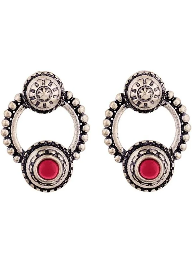 فويلا Abhira Ethnic Hoop Earrings