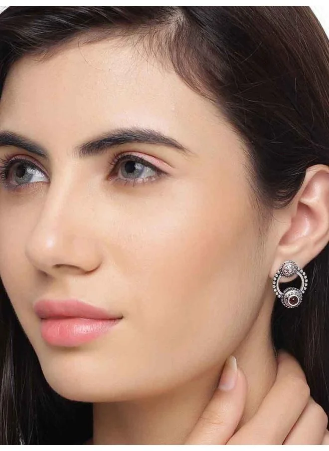 فويلا Abhira Ethnic Hoop Earrings
