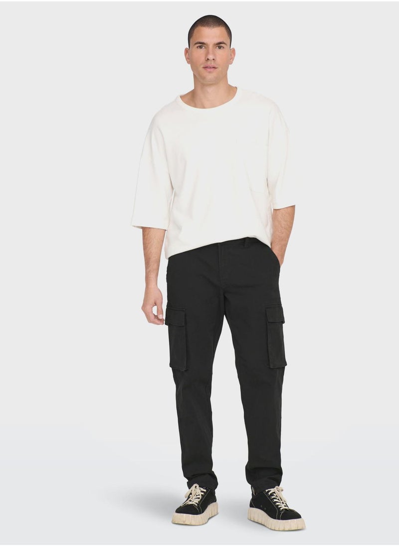 Only & Sons - Essential Slim Fit Cargo Pants - Image 1