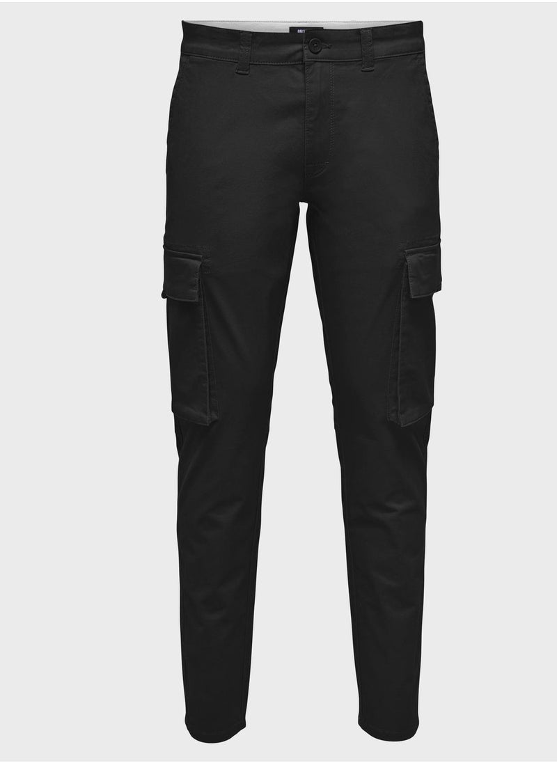 Only & Sons - Essential Slim Fit Cargo Pants - Image 1
