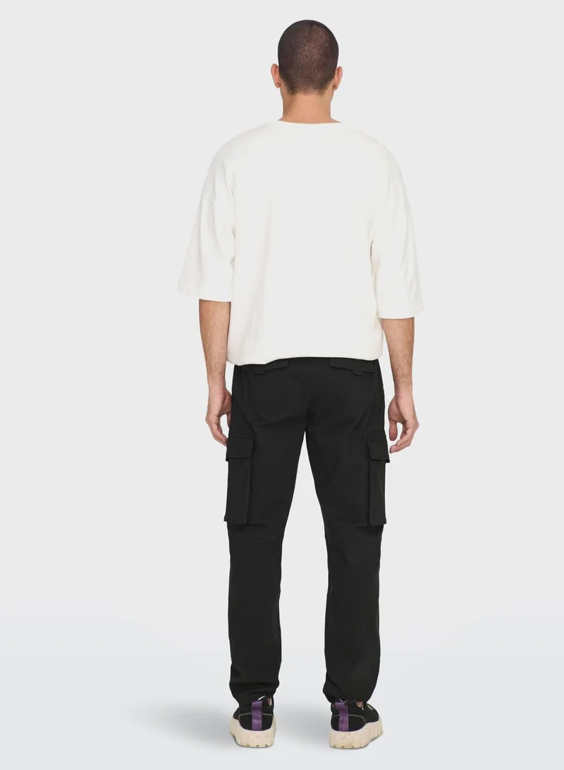 Only & Sons Essential Slim Fit Cargo Pants