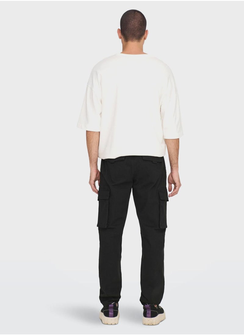 Only & Sons - Essential Slim Fit Cargo Pants - Image 1