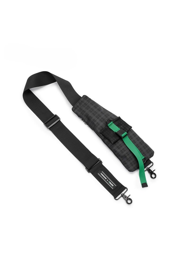 KINGSONS European and American plaid street trend bag strap  - Image 2