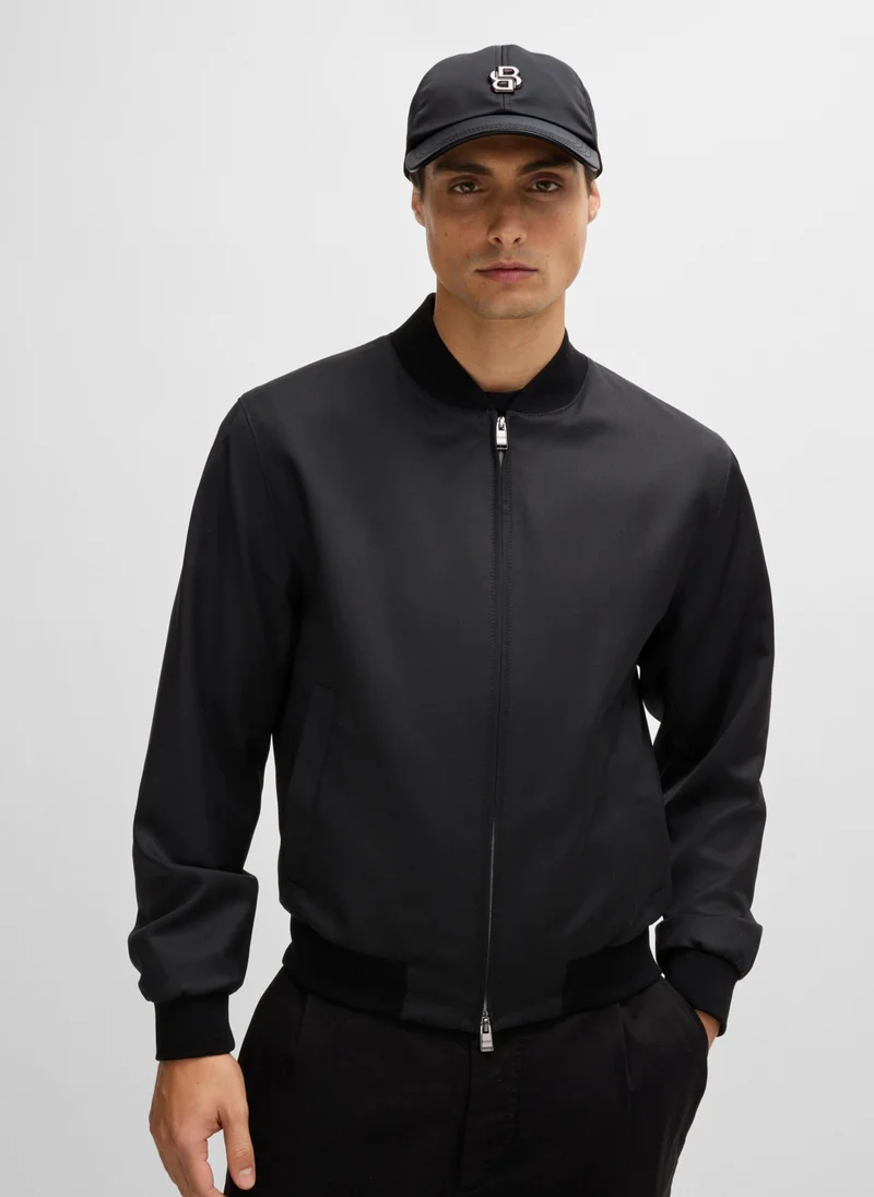 بوس Waterproof cap with Double B monogram