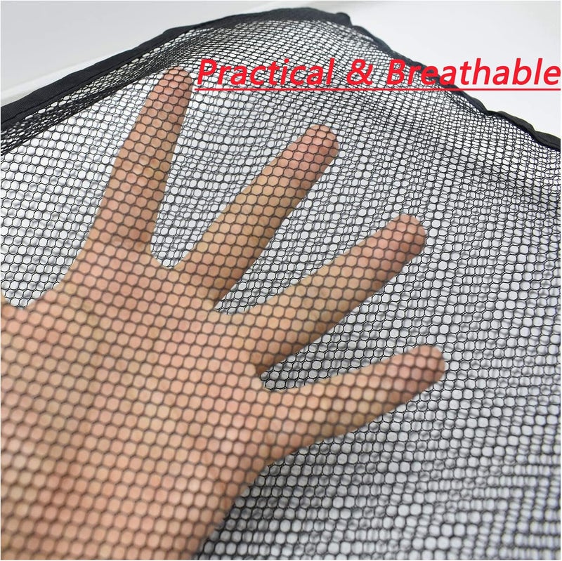 Dogxiong 2 Pack Portable Stroller Hanging Bag Baby Stroller Organizer Multifunctional Large Capacity Storage Container Bag for Diaper Bottle Toy Stroller Hanging Storage Net Bag - Image 3