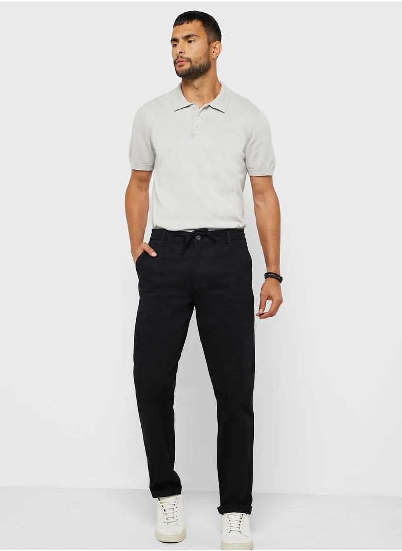 JUNE Essential Drawstring Trousers