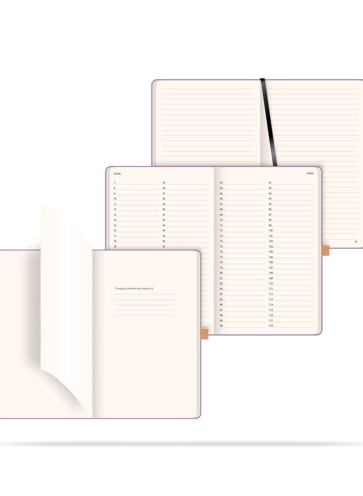 Castelli Hardcover notebook with premium paper and elegant design, ideal for note-taking, journaling, and professional use, features durable binding and stylish appearance - Image 5