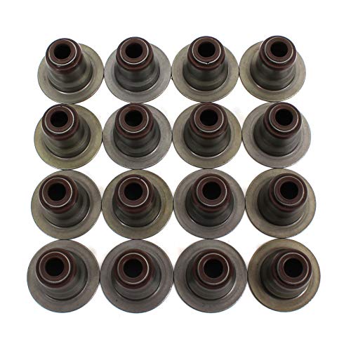 CNS Valve Stem Seal Set (16v) Compatible with 2001-16 GM V8 VORTEC 4.8L 5.3L 6.0L 6.2L Chevrolet Silverado GMC Savana Sierra Yukon Isuzu Ascender - Image 2