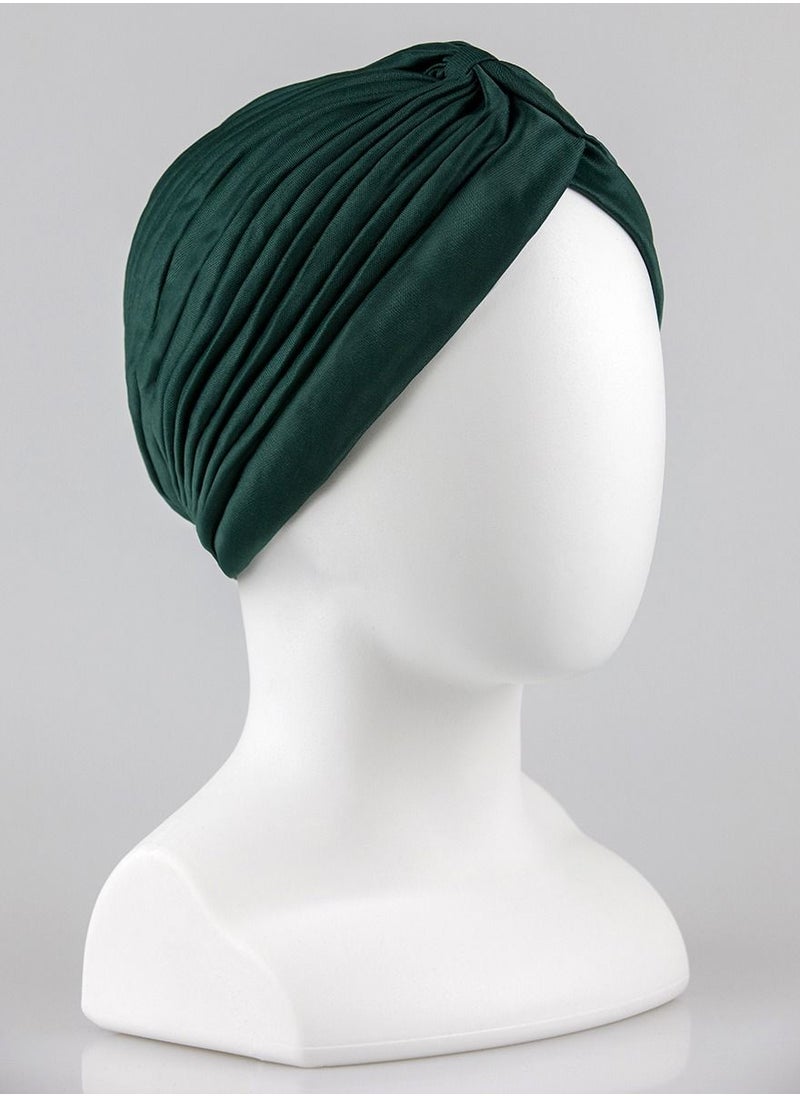 Shadow - Shadow Ladies Turben Head Cap-Light Green - Image 1