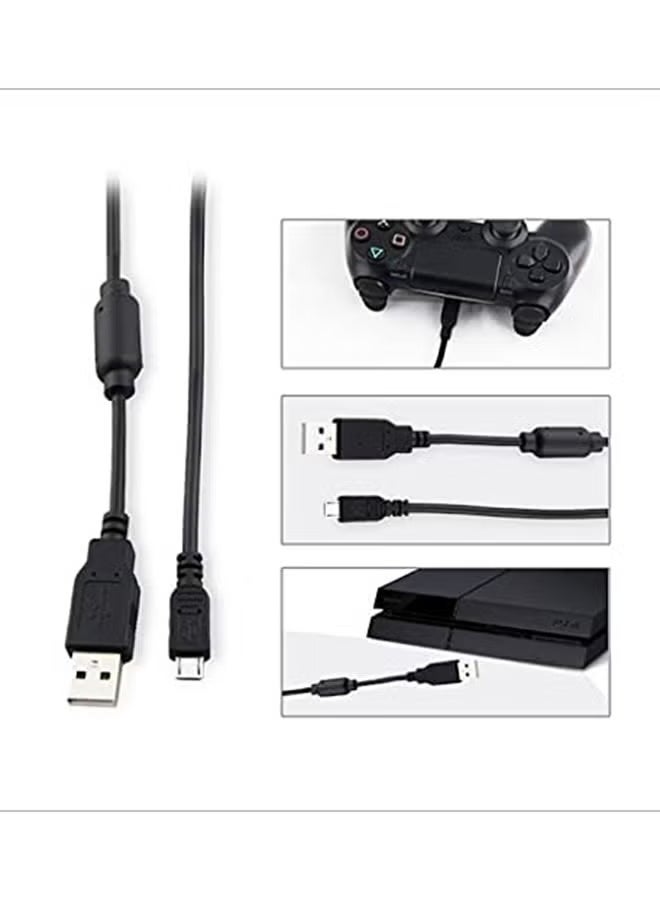 أيه أس أيه PS4 وحدة تحكم كابل شاحن USB - Image 2