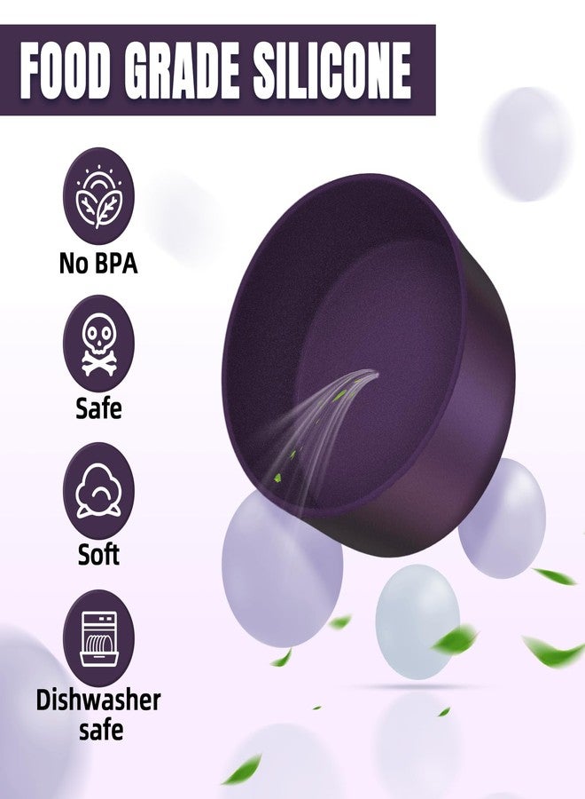BKBY 2PCS Silicone Boot Compatible with Owala 30oz & 40oz FreeSip Sway Bottles & Tumblers, Protective Anti-Slip Bottom Cover Sleeve for Freesip Sway Tumbler (Chameleon Purple) - Image 4