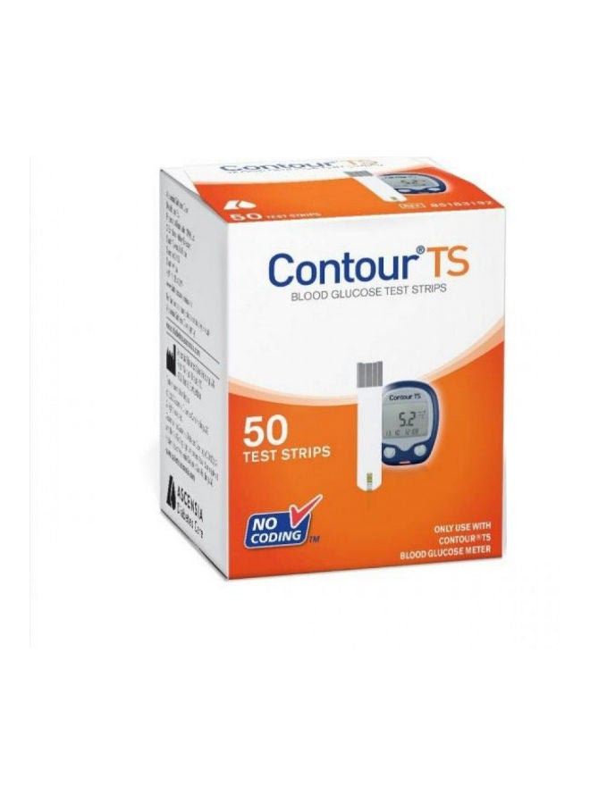 Contour Ts Glucose Monitor, 50 Strips - Image 1