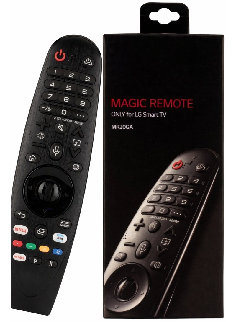 BLUMENIT Original Magic Remote Control, Working with Many Models, Netflix and Prime Video Hot Keys, Google/Alexa (MR20) - Image 1
