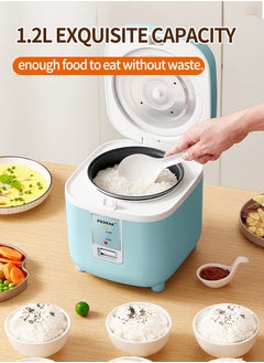 Generic 1.2 Liter Mini Multifunctional Non-Stick 200 Watt Small Portable Mechanical Home Rice Cooker for 1-2 People  - Image 4