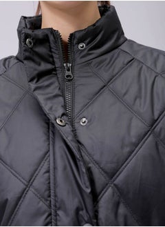 Freehand Women Relaxed Fit Solid Quilted Jacket  - Image 5