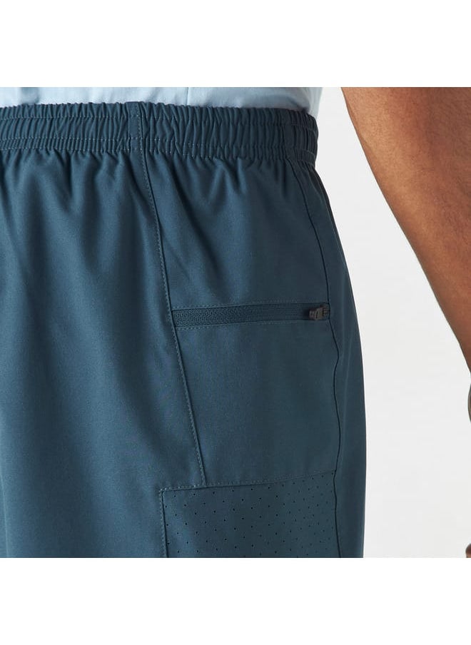 Kappa Kappa Logo Print Shorts with Elasticised Waistband  - Image 4