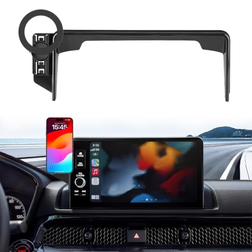 Hesanzol Car Phone Mount for 20232025 2026 Honda HRV 20232025 2026 Honda CRV Fits 79Inch Touchscreen Only for MagSafe Magnetic Car Phone Holder Honda HRVCRV Accessories - Image 1