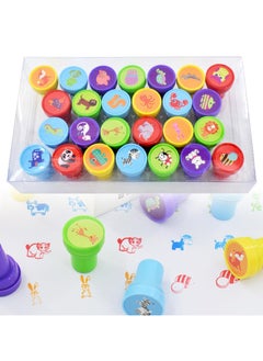 Generic 26 Pieces Animals Stamps,  Self-Ink Stampers Toys, Farm Animal Series Stamps for Children Crafts Party Favor, School Prizes, Birthday Gift, Learn Props  - Image 1