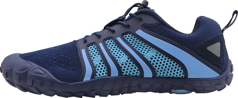 Oranginer Men's Minimalist Shoes Flexible Barefoot Shoes Zero-Drop Sole Shoes Men Blue Size 11 - Image 2