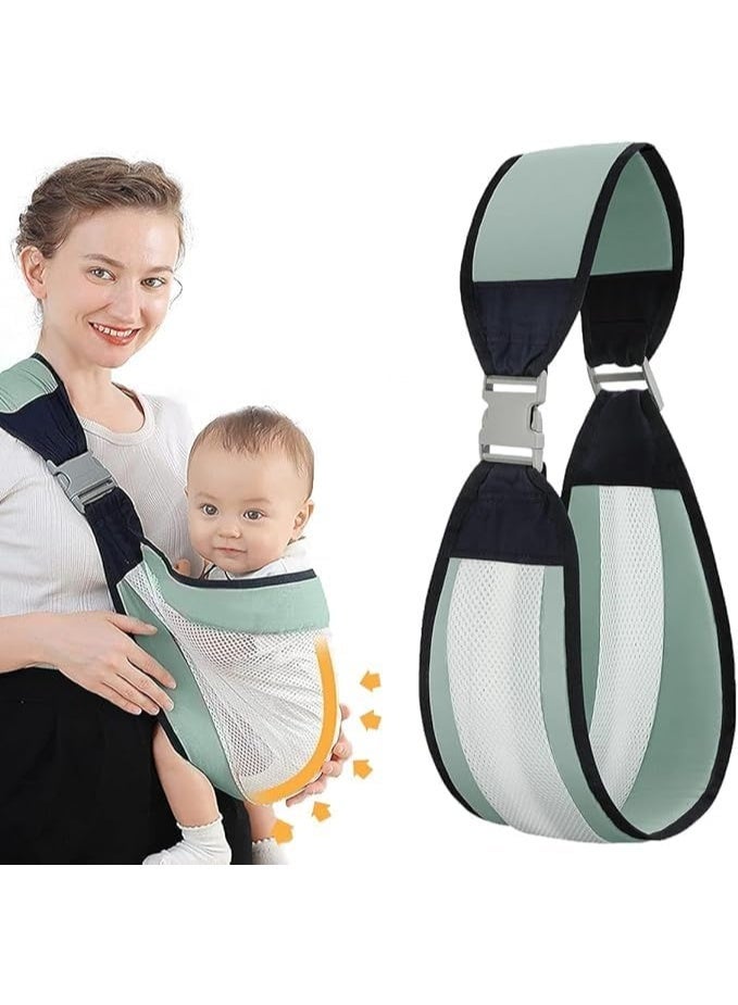 Baby Sling Carrier – Breathable Mesh Lightweight Front Carry Baby Holder for Summer (0–15 kg) - Image 1