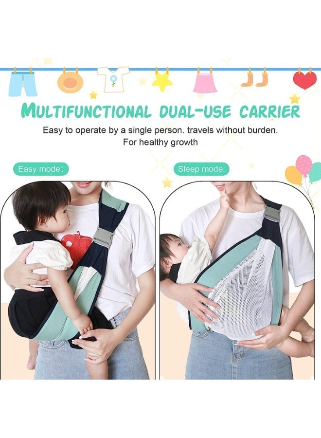 Baby Sling Carrier – Breathable Mesh Lightweight Front Carry Baby Holder for Summer (0–15 kg) - Image 5