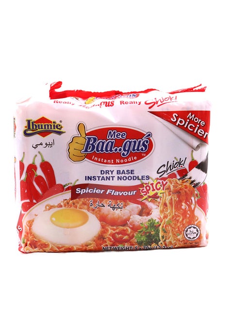 Dry Base Instant Noodle Spicier Flavour