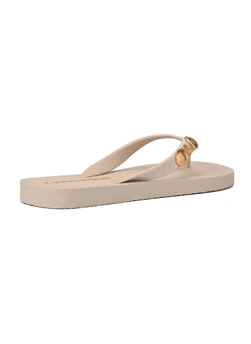 Carmen Steffens  Flip-Flops Brilho CS Off-White for Women | Best Price UAE