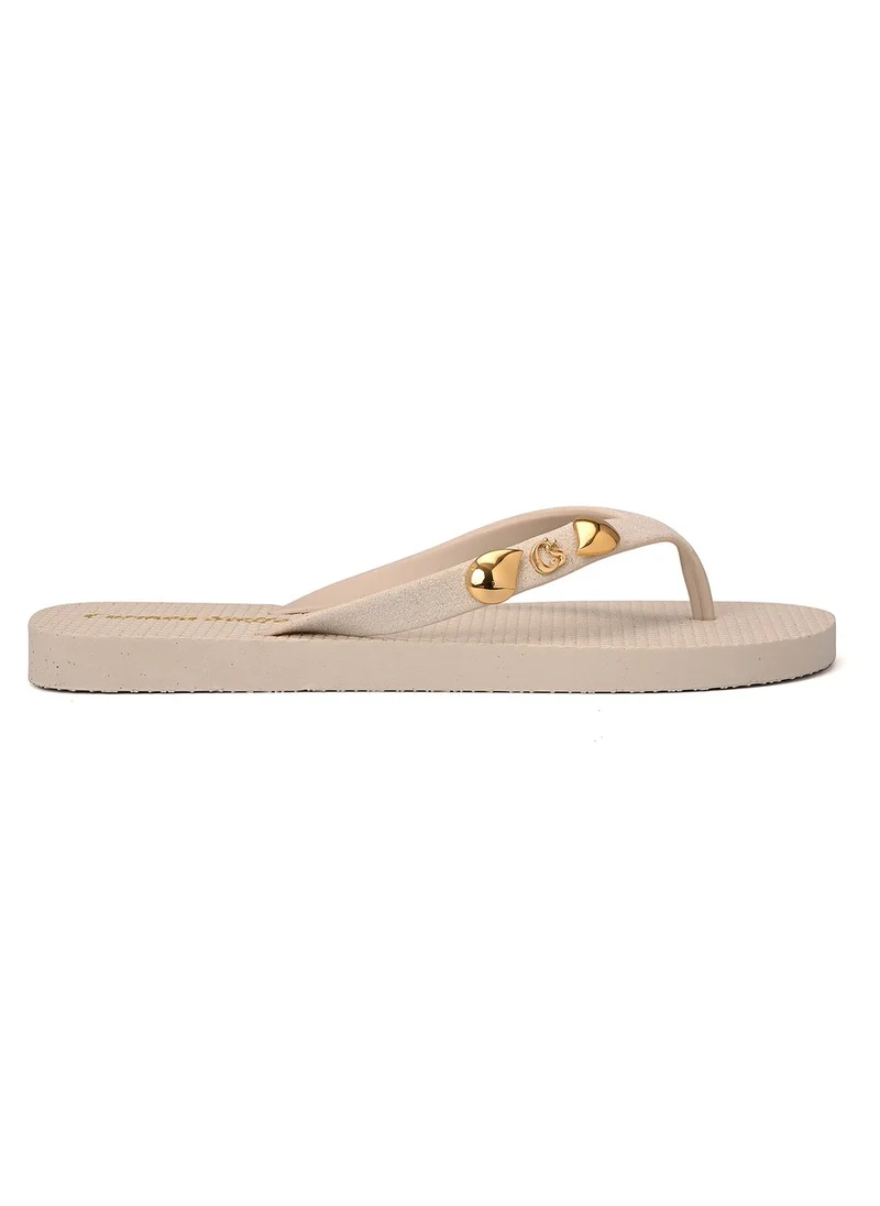 Carmen Steffens  Flip-Flops Brilho CS Off-White for Women | Best Price UAE