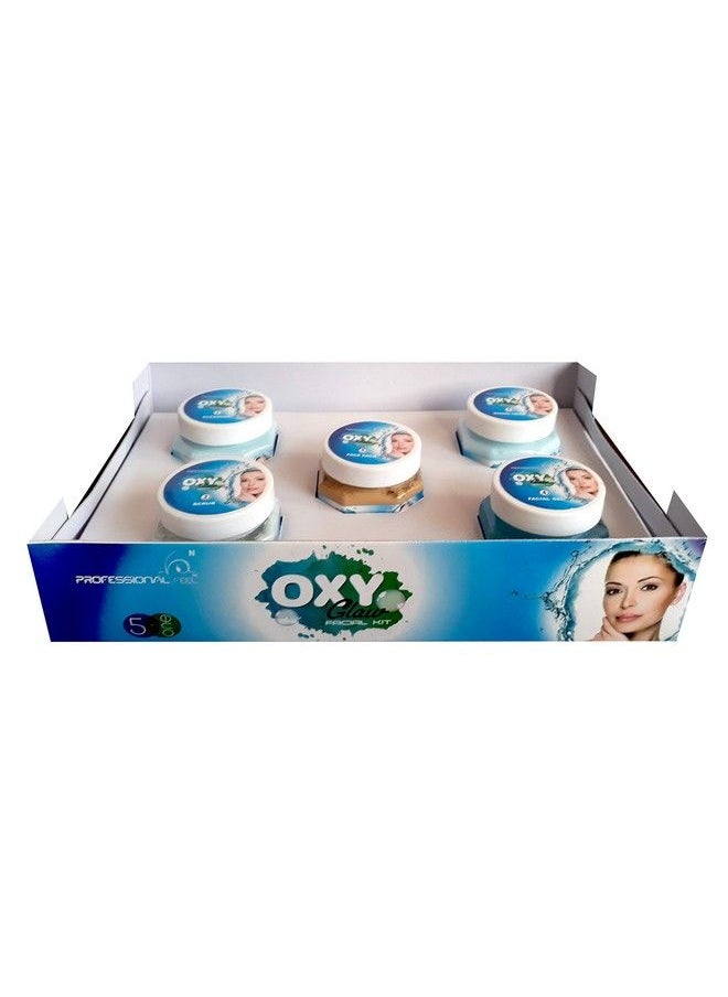 professional feel Oxy Glow Facial Kit For Women & Men All Type Skin Solution (Set Of 5) 500 Gm  - Image 4
