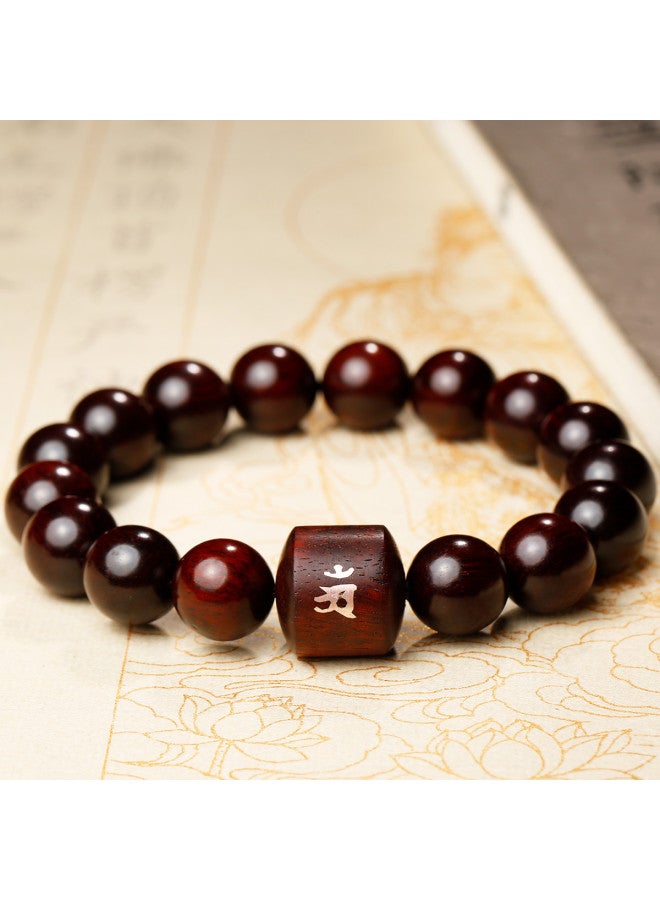 سيلفر سوار زودياك من خشب الصندل مرصع بالفضة للرجال والنساء، سوار زوجي هدية للصديق【صندوق هدايا】 - Image 2