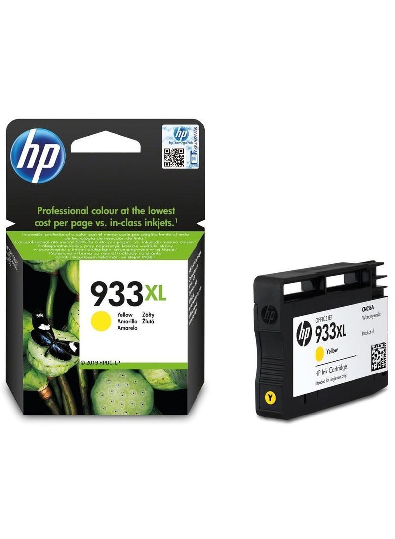 HP 933XL High Yield Yellow Original Ink Cartridge Yellow