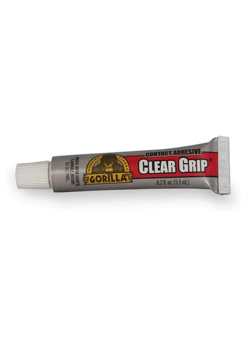 Gorilla Gorilla Clear Grip Contact Adhesive Minis, Waterproof, Four .2 Ounce Tubes, Clear,  - Image 5