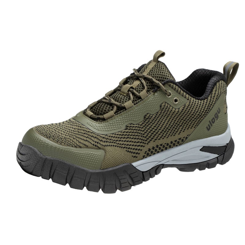 Ulogu Hiking Shoes for Women Waterproof Lightweight Non Slip Comfortable Breathable Work Walking Trekking Trails Rain Outdoor impermeable antideslizantes Zapatos de senderismo para Mujer Green - Image 1