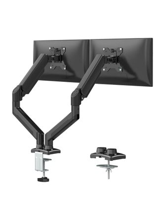 Dual Monitor Mount Stand, Adjustable Monitor Stand, Articulating Gas Spring Monitor Arm, Monitor Desk Mount with Clamp and Grommet Base - Fits 13 to 32 Inch Computer Monitors - pzsku/ZD64967B4484D19026A21Z/45/_/1740147780/5fd61dc2-3c5e-40bd-bc87-9767f632ba27