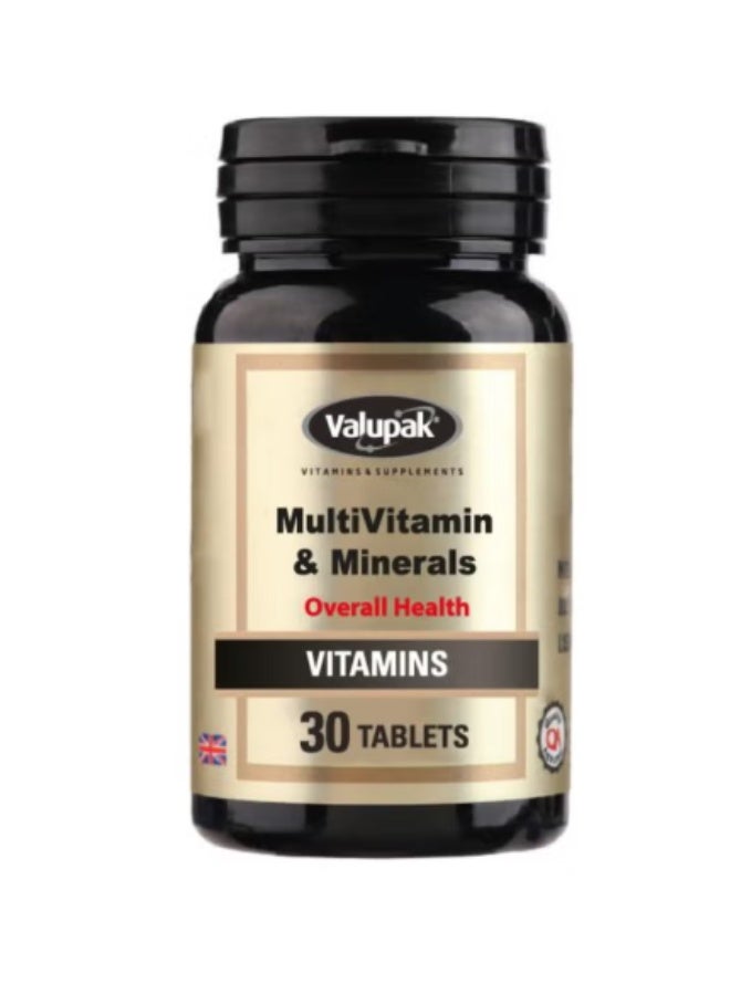 Multivitamin + Minerals 30s