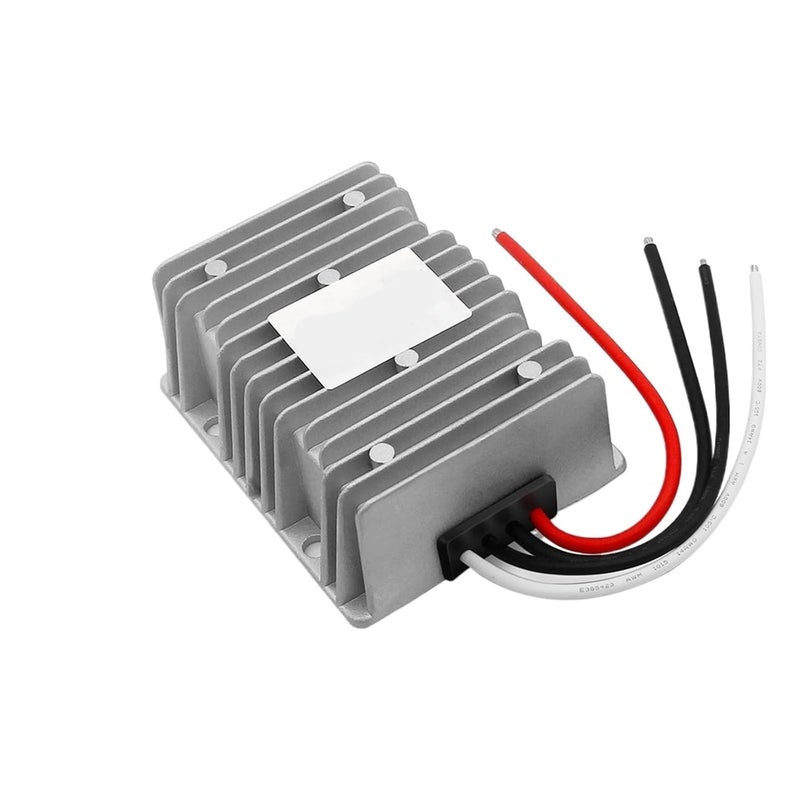 9-36V 12V 24V to 12 Volts Voltage Regulator DC Boost Buck Converter Car Power Supply 1A to 30A Step Up Down(8a Aluminum L,9-36V-12V) - Image 3