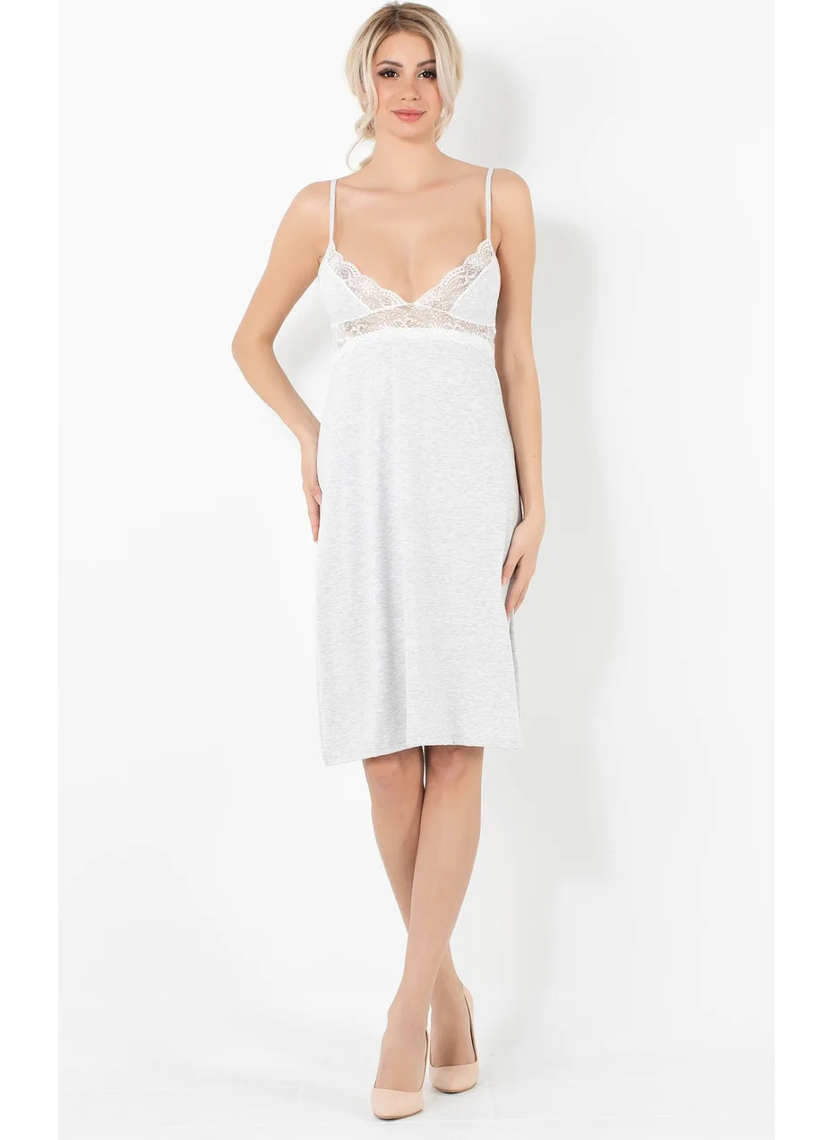 دو رى مى Miorre Lace Combed Cotton Nightgown