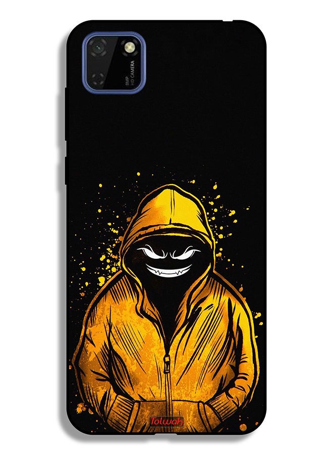 Tolwak Huawei Y5p Protective Case Cover Marshmallow Boy Art - Image 2