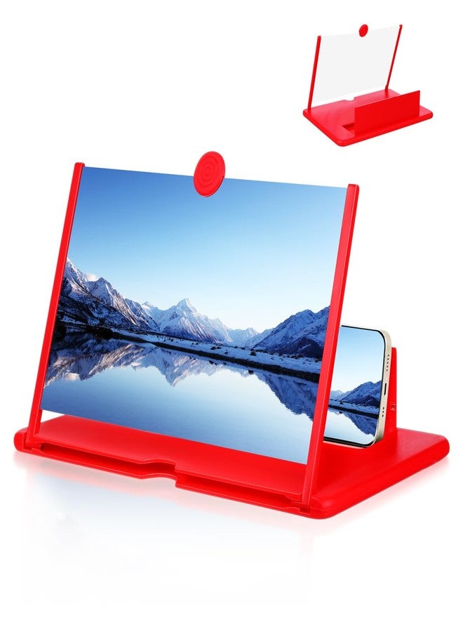 KALLORY Mobile Phone Screen Amplifier 3D Magnifier with Adjustable Angle Lightweight Portable 10.23X6.85X3.54In for Movie Watching Gaming Reading Eye Protection - Image 1