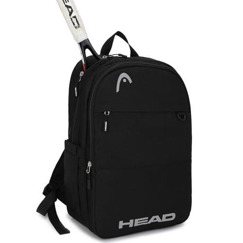 HEAD Waterproof Travel Backpack for Women & Men, Lightweight Laptop Backpack Computer Bags Fits 15.6 inch Notebook, Casual Daypack College Backpacks for Weekender Overnight/Sports Gym/Work/Fitness - Image 1