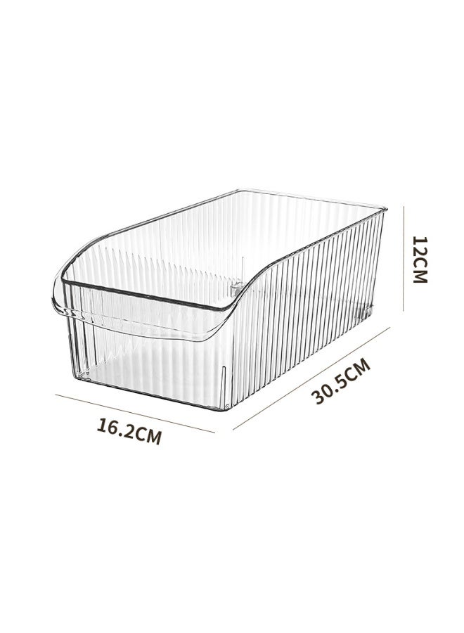 Noon East 6 Pack-Pet Multi-Use Fridge Organizer Bins With Wheel, Storage Containers Kitchen For Pantry And Home Organization - Image 5