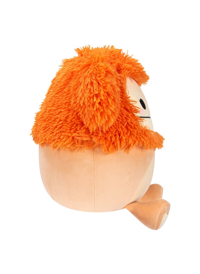 Squishmallows Medium Plush 12 inch Shasta Light Orange Bigfoot with Flower Pin Officially Licensed Kellytoy Plush Toy Colorful Soft Gift for Kids Girls & Boys Washable Squishy Stuff Toy Multicolor All Age  - Image 3