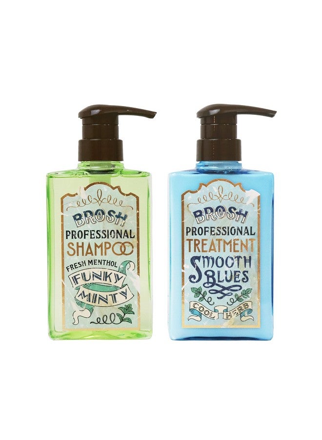 Brosh Funky Minty Shampoo For Men - Deep Cleansing & Hydrating Shampoo For Dandruff, Scalp Care & Irritation - Purifying Shampoo - Removes Excess Oil & Softens Hair - Image 5