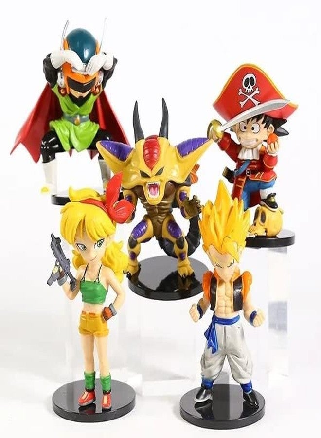 Abelestore Action Figure- Miniature Toy Figure (Doll) Special Edition for Car Dashboard, Decoration, Cake, Office Desk & Study Table (Pack of 1) (Dragon Ball Z Son Goku Gohan) - Image 1