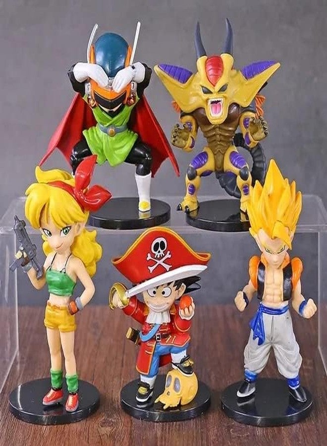 Abelestore Action Figure- Miniature Toy Figure (Doll) Special Edition for Car Dashboard, Decoration, Cake, Office Desk & Study Table (Pack of 1) (Dragon Ball Z Son Goku Gohan) - Image 2