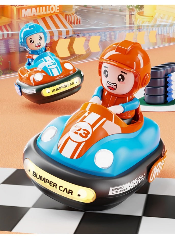 2 Player Remote Control Bumper Car for Kids with Sound Light Music Parent Child Interactive Battle Shooter Electric Toy Car - Image 1