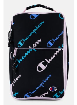 Champion Kid Boys Brand Logo Lunch Bag 31 H x 19 L x 10 W cm, Black  - Image 1
