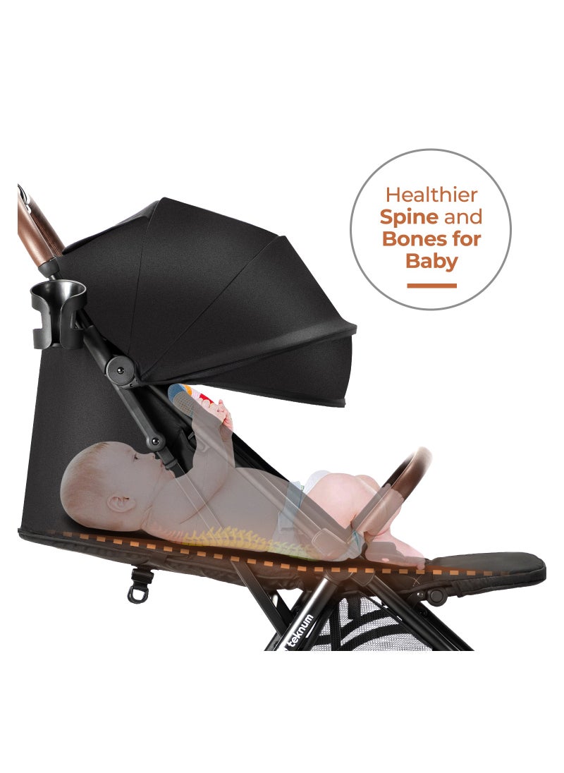 Teknum Travel EXPLORER 2 AutoFold Stroller - Black