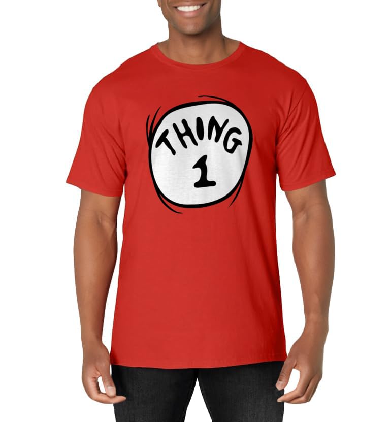 Dr. Seuss Thing 1 Emblem T-Shirt - Image 2